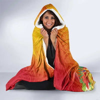 Papua New Guinea Independence Day Hooded Blanket 50th Anniversary Unity in Diversity LT14 - Polynesian Pride
