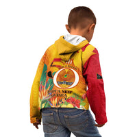 Papua New Guinea Independence Day Kid Hoodie 50th Anniversary Unity in Diversity LT14 - Polynesian Pride