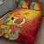 Papua New Guinea Independence Day Quilt Bed Set 50th Anniversary Unity in Diversity