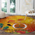 Papua New Guinea Independence Day Round Carpet 50th Anniversary Unity in Diversity