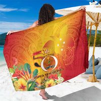 Papua New Guinea Independence Day Sarong 50th Anniversary Unity in Diversity LT14 One Size 44 x 66 inches Red - Polynesian Pride