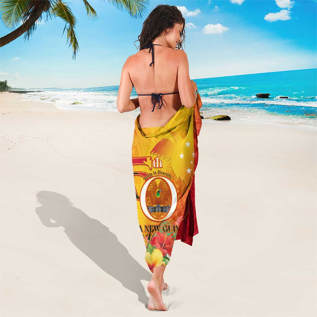 Papua New Guinea Independence Day Sarong 50th Anniversary Unity in Diversity LT14 - Polynesian Pride