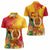 Papua New Guinea Independence Day Women Polo Shirt 50th Anniversary Unity in Diversity