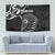 Personalised New Zealand Silver Fern Lacrosse Tapestry Aotearoa Maori Pattern