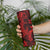 Polynesian Skinny Tumbler Red Hawaiian Tribal Hammerhead Shark