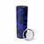 Polynesian Skinny Tumbler Blue Hawaiian Tribal Hammerhead Shark