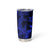 Polynesian Tumbler Cup Blue Hawaiian Tribal Hammerhead Shark