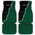 Personalised New Zealand And South Africa Rugby Car Mats 2024 All Black Springboks Mascots Together