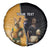 Personalised New Zealand And Australia Rugby Spare Tire Cover 2024 All Black Wallabies Mascots Together