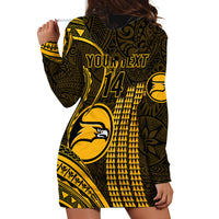 Personalised Hawaii Nanakuli High And Intermediate School Hoodie Dress Polynesian Kakau Pattern LT14 - Polynesian Pride