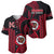 Hawaii Kahuku High And Intermediate School Baseball Jersey Red Raiders Kakau Pattern LT14 - Polynesian Pride