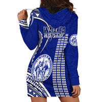 Hawaii Waiakea High School Hoodie Dress Polynesian Kakau Pattern LT14 - Polynesian Pride
