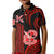 Personalised Hawaii Kalani High School Kid Polo Shirt Polynesian Kakau Pattern LT14 Kid Red - Polynesian Pride