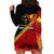 Papua New Guinea Hoodie Dress Independen Stet bilong Papua Niugini Unique Version LT14 - Polynesian Pride