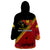 Papua New Guinea Wearable Blanket Hoodie Independen Stet bilong Papua Niugini Unique Version LT14 - Polynesian Pride