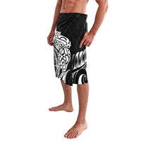 New Zealand Eel Lavalava Tuna Aotearoa Maori Patten - Black LT14 - Polynesian Pride