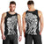 New Zealand Eel Men Tank Top Tuna Aotearoa Maori Patten - Black