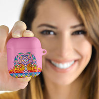Rainbow Ngaru Taniko With Aotearoa Maori Tattoo AirPods Case