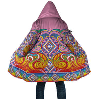Rainbow Ngaru Taniko With Aotearoa Maori Tattoo Cloak