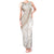 Polynesia Tank Maxi Dress Polynesian Tropical Flowers Beige Pastel Vibes LT14 Women Beige - Polynesian Pride