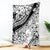 Polynesia Blanket Polynesian Tropical Flowers Black Pastel Vibes LT14 Black - Polynesian Pride