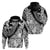 Polynesia Hoodie Polynesian Tropical Flowers Black Pastel Vibes LT14 - Polynesian Pride