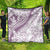 Polynesia Quilt Polynesian Tropical Flowers Purple Pastel Vibes LT14 - Polynesian Pride