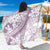 Polynesia Sarong Polynesian Tropical Flowers Purple Pastel Vibes LT14 One Size 44 x 66 inches Purple - Polynesian Pride