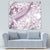 Polynesia Tapestry Polynesian Tropical Flowers Purple Pastel Vibes LT14 - Polynesian Pride