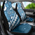 Blue Bula Fiji Car Seat Cover Fijian Language Week Tapa Cloth - Pastel