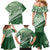 Green Bula Fiji Family Matching Mermaid Dress and Hawaiian Shirt Fijian Language Week Tapa Cloth - Pastel