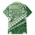 Green Bula Fiji Family Matching Mermaid Dress and Hawaiian Shirt Fijian Language Week Tapa Cloth - Pastel