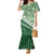 Green Bula Fiji Family Matching Mermaid Dress and Hawaiian Shirt Fijian Language Week Tapa Cloth - Pastel