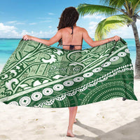Green Bula Fiji Sarong Fijian Language Week Tapa Cloth - Pastel LT14 - Polynesian Pride