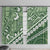 Green Bula Fiji Window Curtain Fijian Language Week Tapa Cloth - Pastel