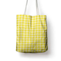 Yellow Japanese Palaka Pride Tote Bag LT14 - Polynesian Pride