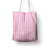 Light Pink Japanese Palaka Pride Tote Bag LT14 - Polynesian Pride