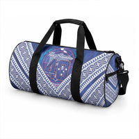 Toa Samoa Rugby Duffle Bag 40th Anniversary Samoan Siapo Pattern LT14 - Polynesian Pride