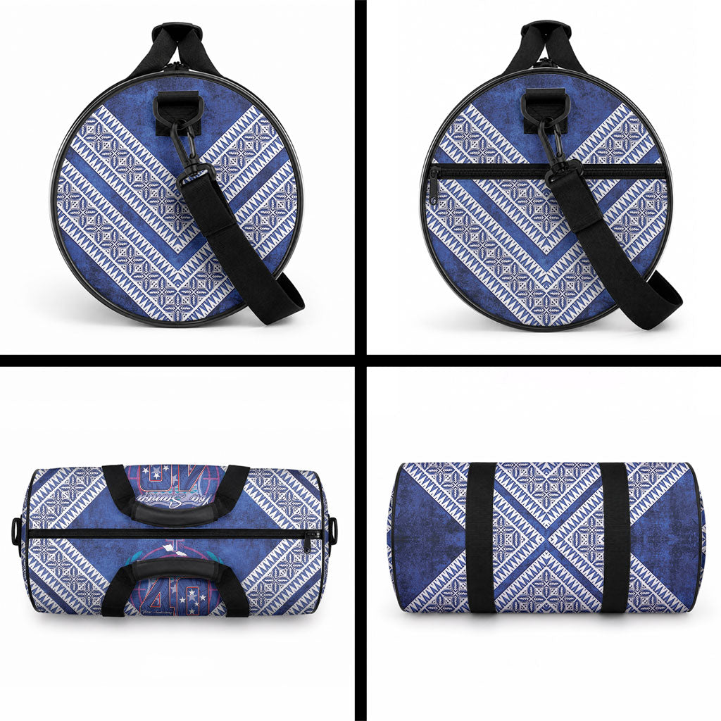 Toa Samoa Rugby Duffle Bag 40th Anniversary Samoan Siapo Pattern LT14 - Polynesian Pride