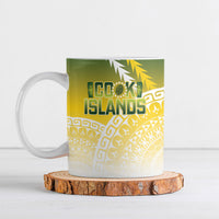 Cook Islands Rugby Custom Ceramic Mug Come On Kukis LT14 Multicolor - Polynesian Pride
