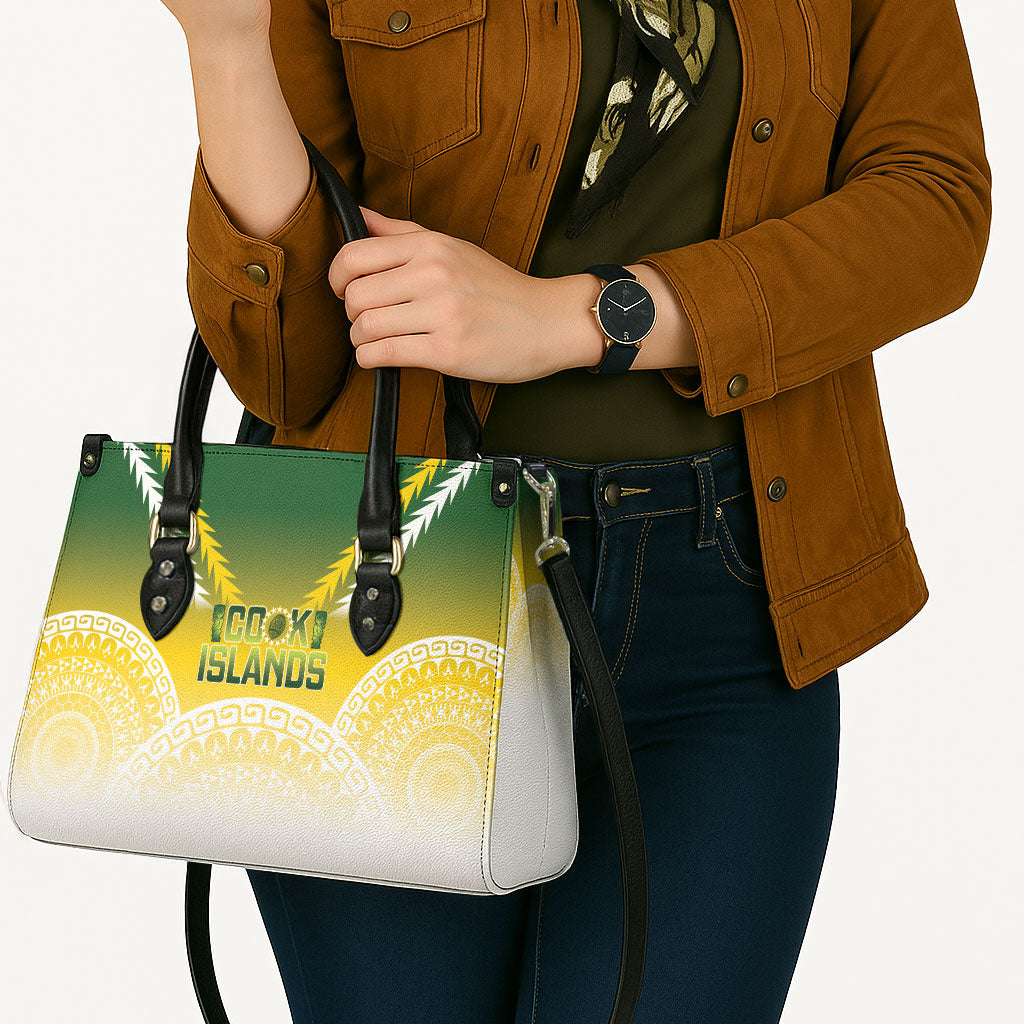 Cook Islands Rugby Leather Bag Come On Kukis