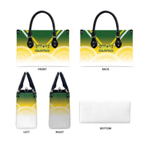 Cook Islands Rugby Leather Bag Come On Kukis