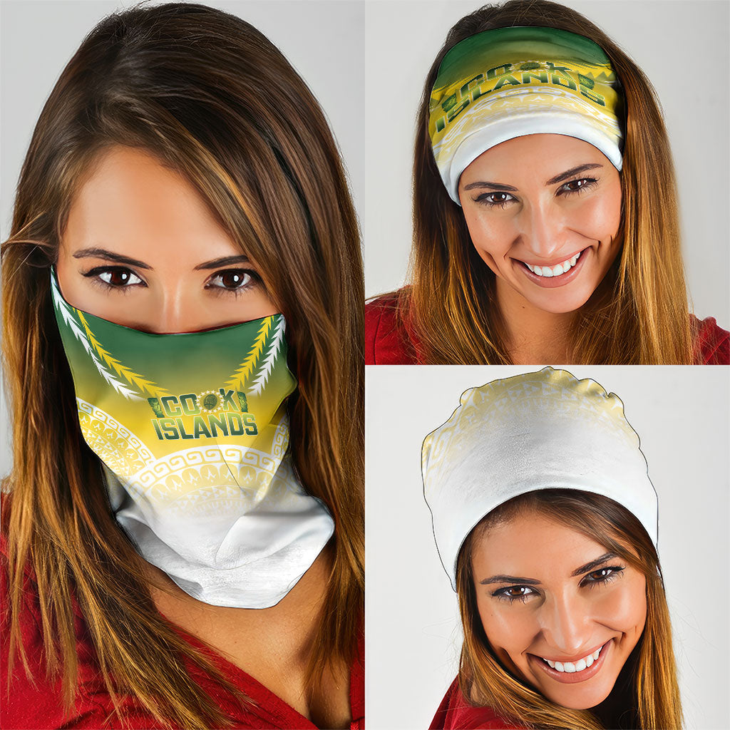 Cook Islands Rugby Neck Gaiter Come On Kukis