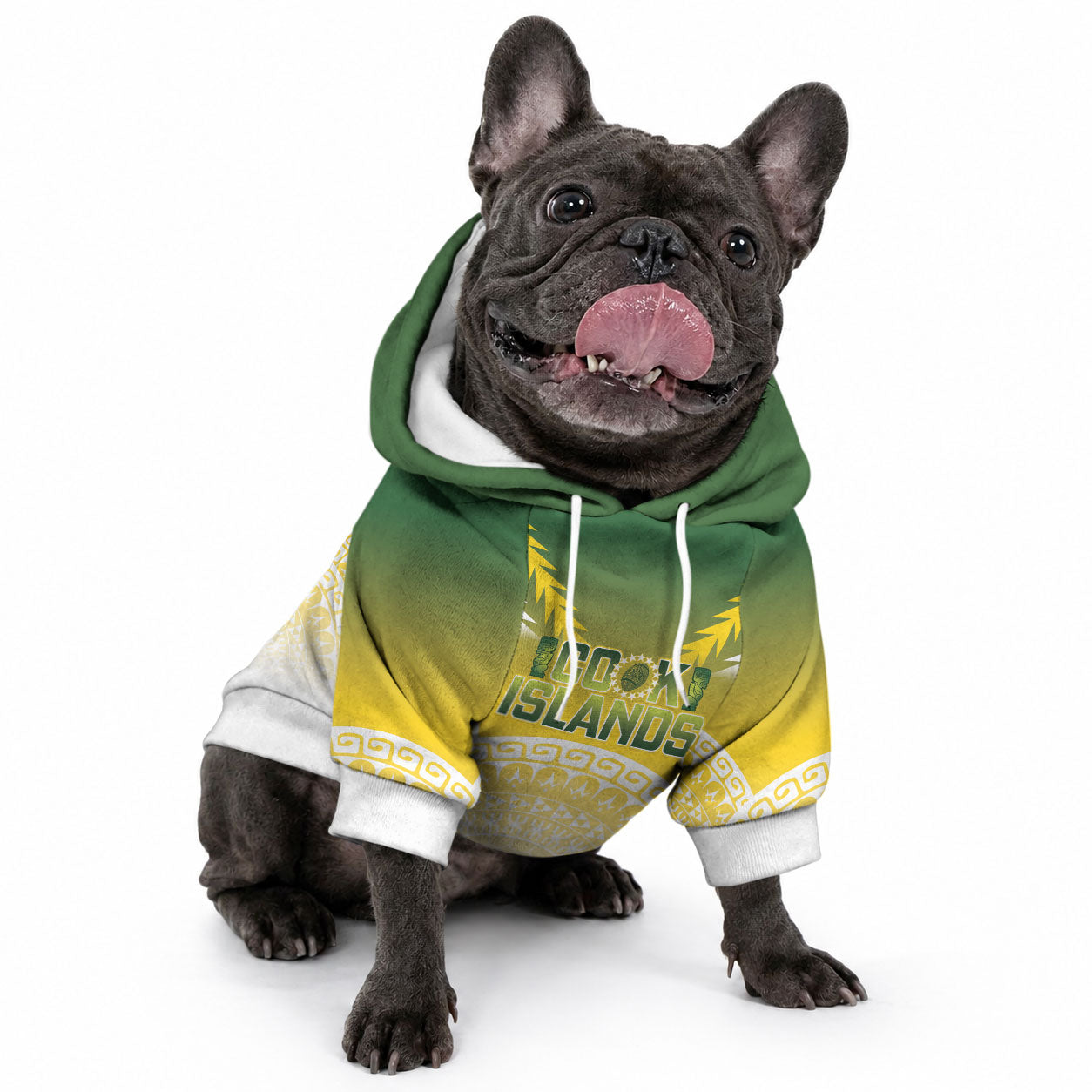 Cook Islands Rugby Custom Pet Hoodie Come On Kukis LT14 - Polynesian Pride