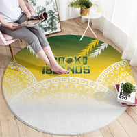 Cook Islands Rugby Round Carpet Come On Kukis