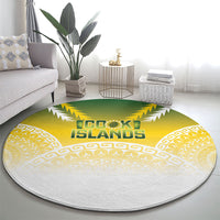 Cook Islands Rugby Round Carpet Come On Kukis