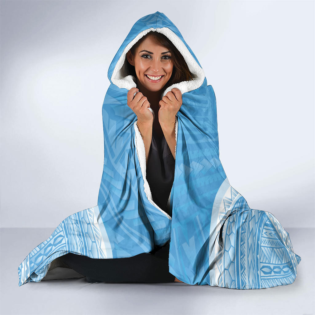 Federated States of Micronesia Independence Day Hooded Blanket FSM 40th Anniversary Proud LT14 - Polynesian Pride