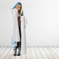 Federated States of Micronesia Independence Day Hooded Blanket FSM 40th Anniversary Proud LT14 - Polynesian Pride