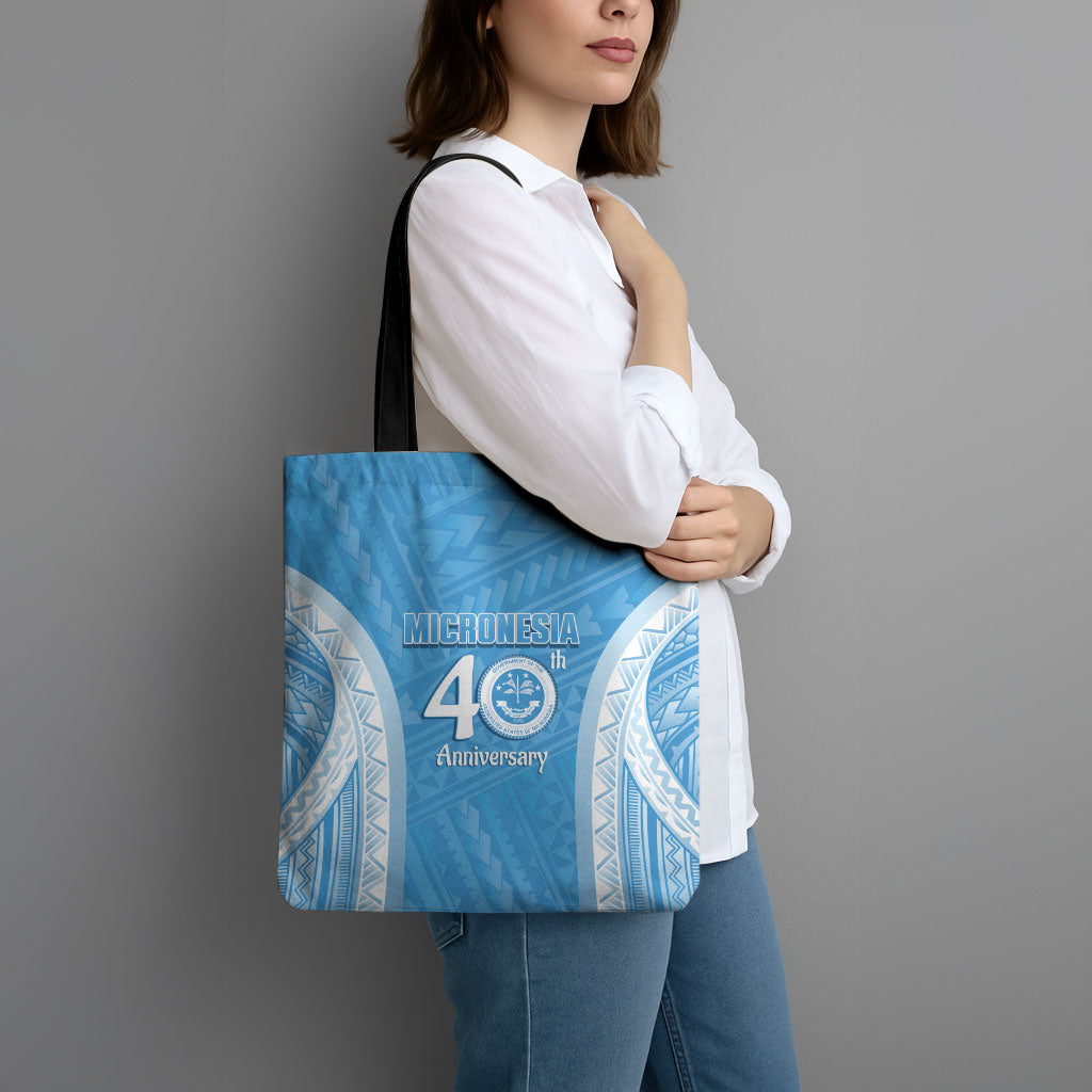 Federated States of Micronesia Independence Day Tote Bag FSM 40th Anniversary Proud LT14 - Polynesian Pride