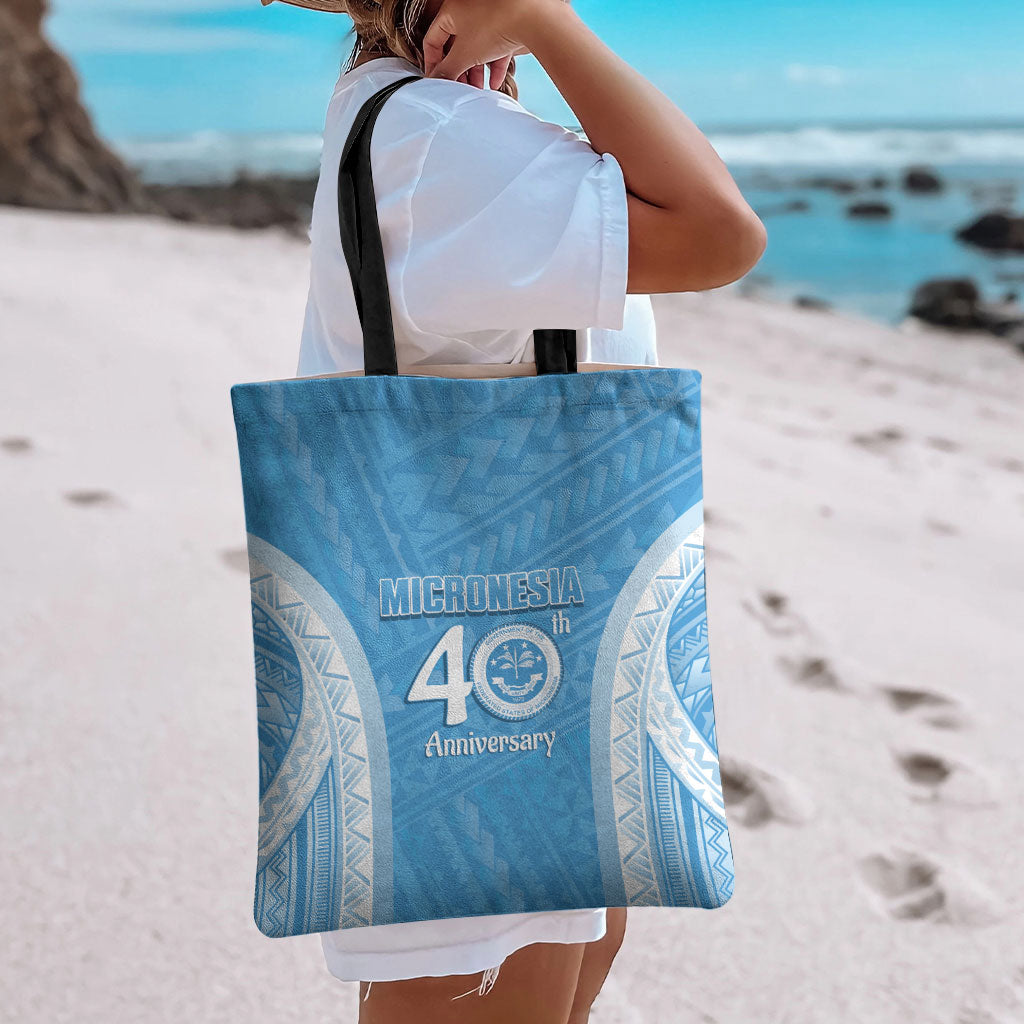 Federated States of Micronesia Independence Day Tote Bag FSM 40th Anniversary Proud LT14 - Polynesian Pride